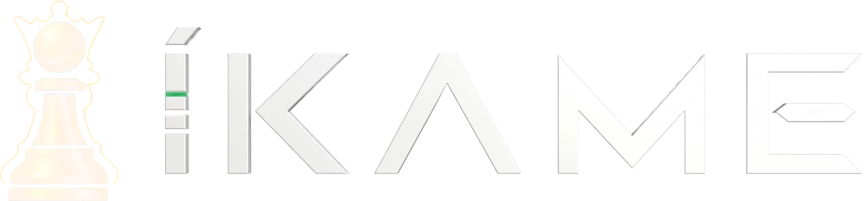 İKAME, vezir ve piyon amblemiyle özgün logo